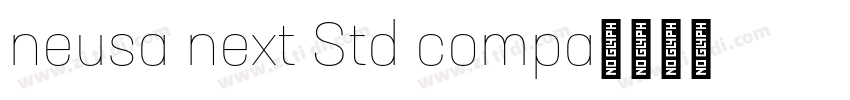 neusa next Std compa字体转换